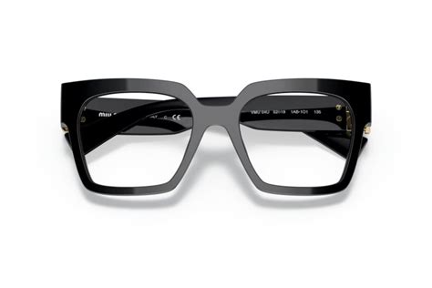 Miu Miu MU 04UV 1AB1O1 Glasses .